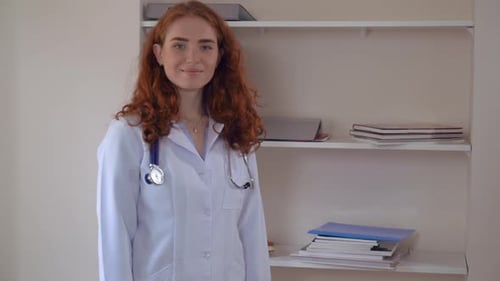 Terapeuta profesional en clínica