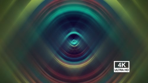 Abstract Colorful Hyperspace Tunnel Loop Animation