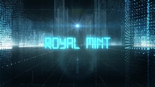 Skyscrapers Digital City Tech Word Royal Mint