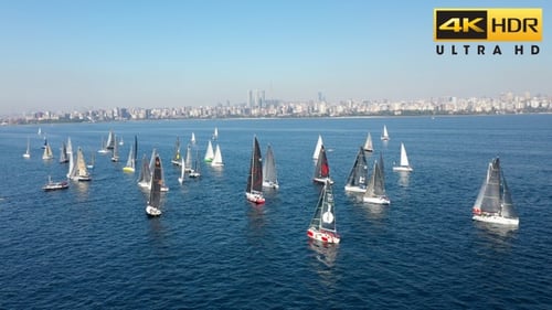 Segelboote in Istanbul