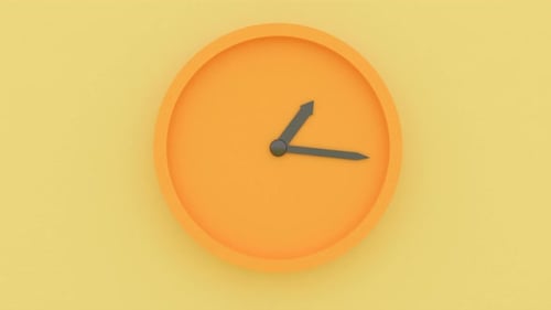Minimalist Clock Wal. Design Home Decor