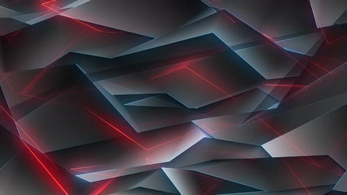 Glowing Tech Background Loop 4K