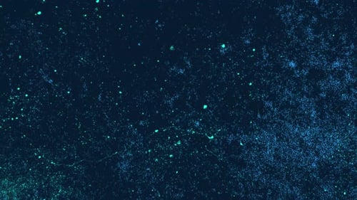 Grafischer Bewegungseffekt mit einem galaktischen Himmel. Nahtlose Animations-Hintergrundschleife