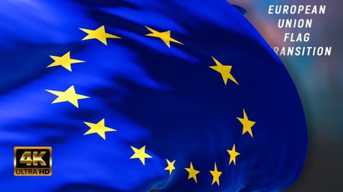 European Union flag transition