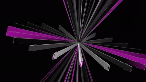 Abstract Geometric Kinetic Backgrounds with Colorful Motion