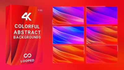 Colorful Background Pack, Backgrounds Motion Graphics ft. 3d & abstract ...