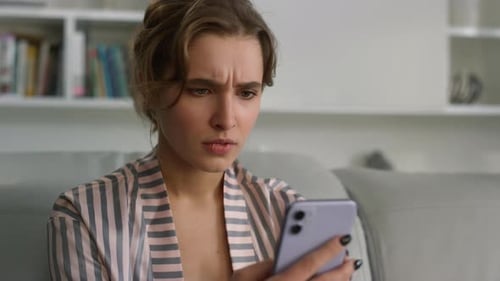 Freelancer Read Job Refusal Email on Morning Closeup