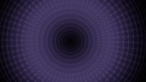 Purple Geometric Tunnel Abstract Loop Background