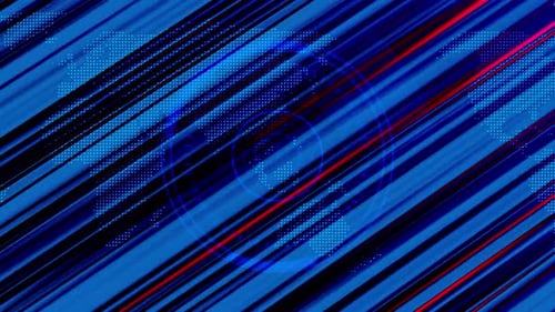 Futuristic Global Technology Data Network Animated Background