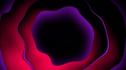 red color gradient circle background