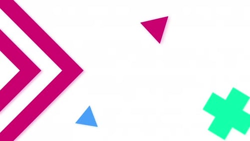 Pink and blue animations.Seamless gradient background for loop playback.