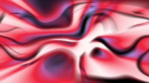 Abstract Fluid Red Gradient Motion Background
