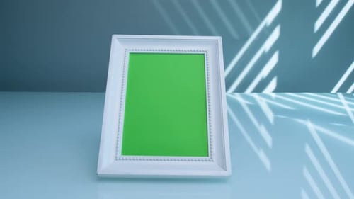 Green Color Key Video Photo Frame