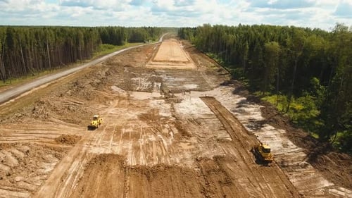 Construction of a New Road.