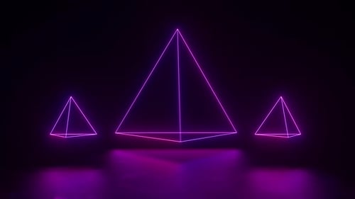 Neon Triangle