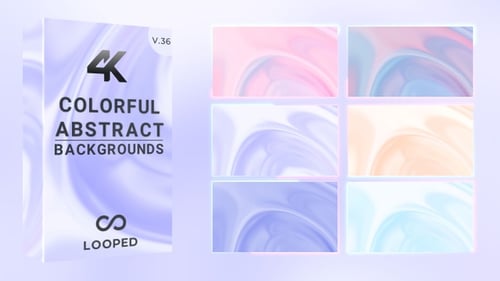 Rhythmic Oscillation Of A Pastel Wave