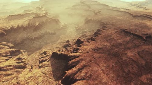 Scenic View of Sunrise in Grand Canyon National Park