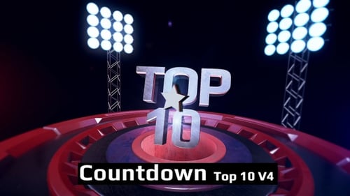 Animated Top 10 Countdown with Stadium Lights
