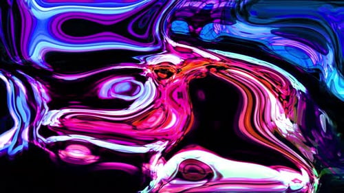 Abstract Water Paint Brown Color Acrylic Marble Liquid Animation Background