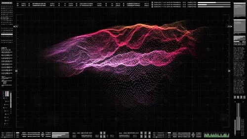 Pantalla frontal de interfaz de usuario futurista 12