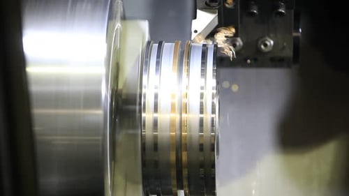 Industrielle CNC-Maschine.