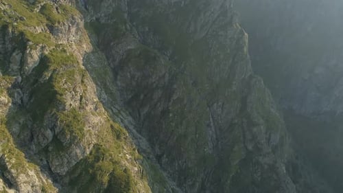 Vertikale Berge in Bulgarien