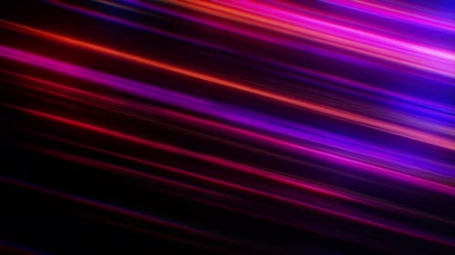 Vibrant Abstract Light Streaks Motion Background Loop