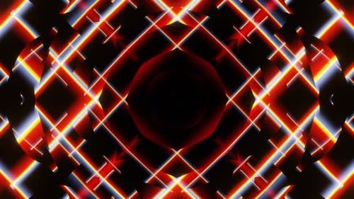 Looped Continuous Animation Abstract Pulsating Background