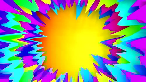 Radialer Hintergrund von abstrakten Hochgeschwindigkeitslinien für Anime