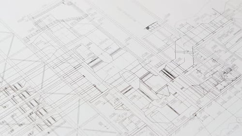 Le
concepteur examine les données du bâtiment le plus complet du bâtiment. Gros plan