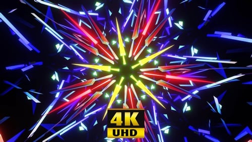 Concert Lights Vj Loop 06 4K