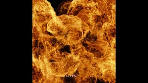Fire Pack 2 - 2 Video Included 4096x4096, 30fps, Alpha Channel