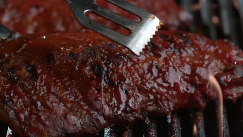 Barbeque Ribs, geschossen auf Phantom Flex 4K