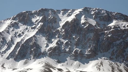 Magnificent and Splendid Mountain Peak Mass