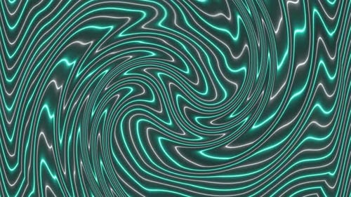 Abstract Neon Glowing Lines Swirling Background