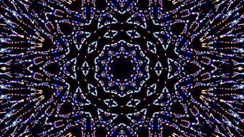Hintergrund Helle abstrakte Lichtstreifen in farbigem Kaleidoskop