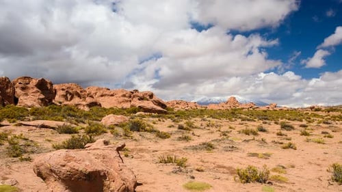 Valley of Rocks in Bolivia