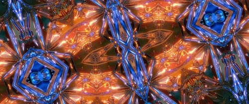 Abstract Melting Reality