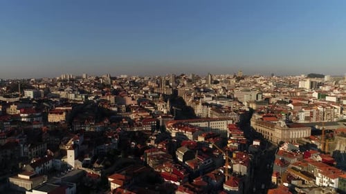 Porto Downtown Buildings Portugal