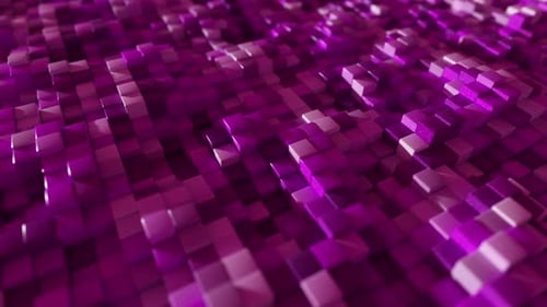 Abstrakter Hintergrund aus bunten Steinwürfeln mit zufälligem