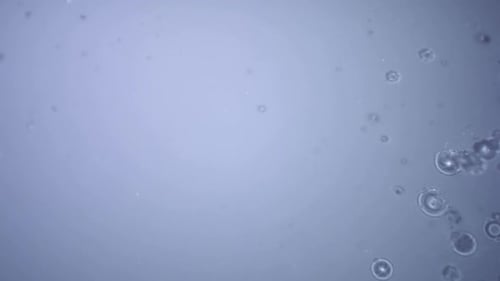 Slo-motion water droplets