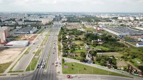 Moscow Avenue In The City Of Vitebsk 03