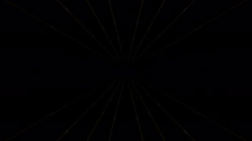 Colorful Kaleidoscopic Rings Animation Background Loop