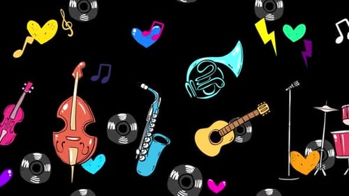 Cartoon-Musikinstrument 2 in 1