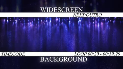 Shimmering Particle Lights Festive Background Loop