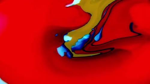 Abstract Blend of Colors Morphing