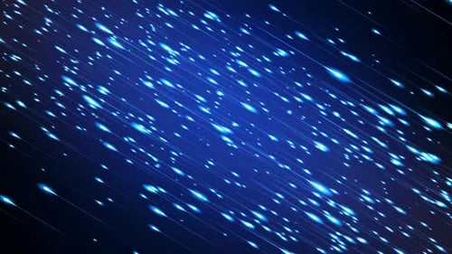 Blau Shooting Stars Moving Loop Hintergrund