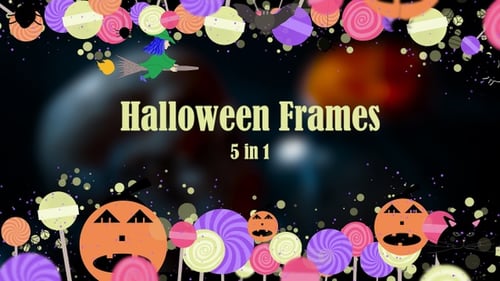 Halloween-Rahmen - 5 in 1