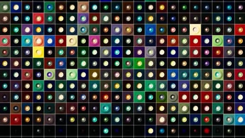 Visualización del ecualizador de música