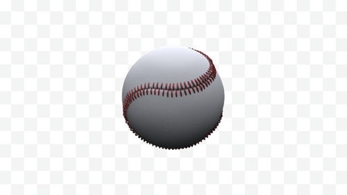 3D Rotating Baseball Loop